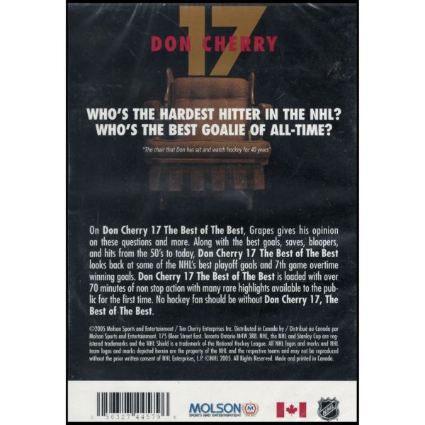 Don Cherry 17: Who's The Hardest Hitter in The NHL? (DVD)
