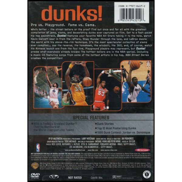 NBA Street Series - Dunks! Vol. 1 (DVD)