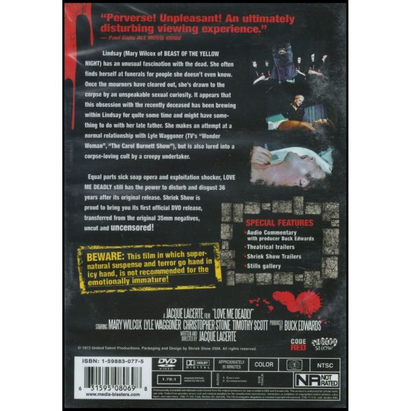 Love Me Deadly (1972) (DVD)