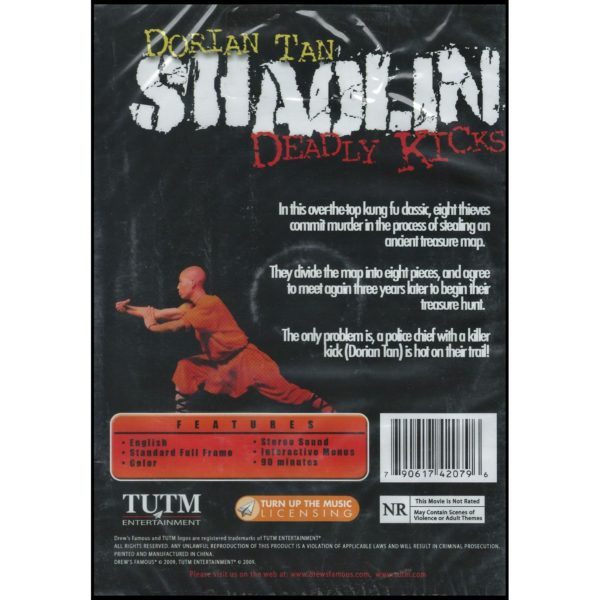 Shaolin Deadly Kicks: Do Not Defy The Shaolin! (DVD)