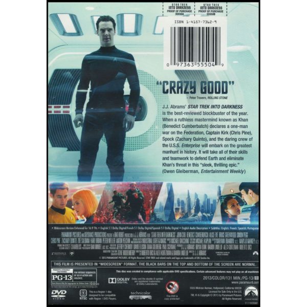 Star Trek Into Darkness (DVD)