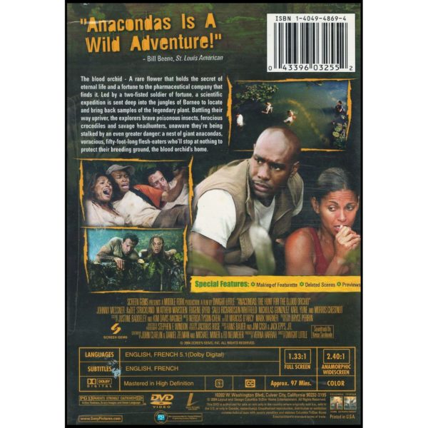 Anacondas - The Hunt for the Blood Orchid (DVD)