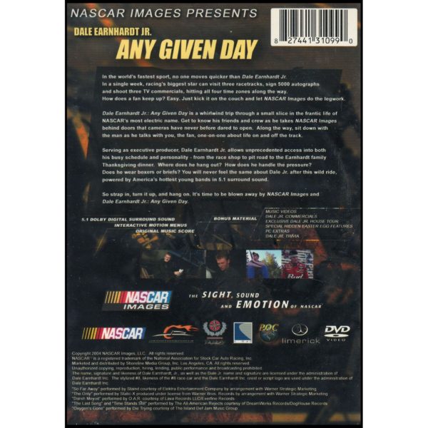 Dale Earnhardt Jr. - Any Given Day (DVD)