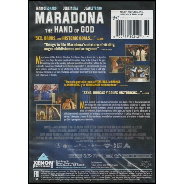 Maradona: The Hand of God (DVD)