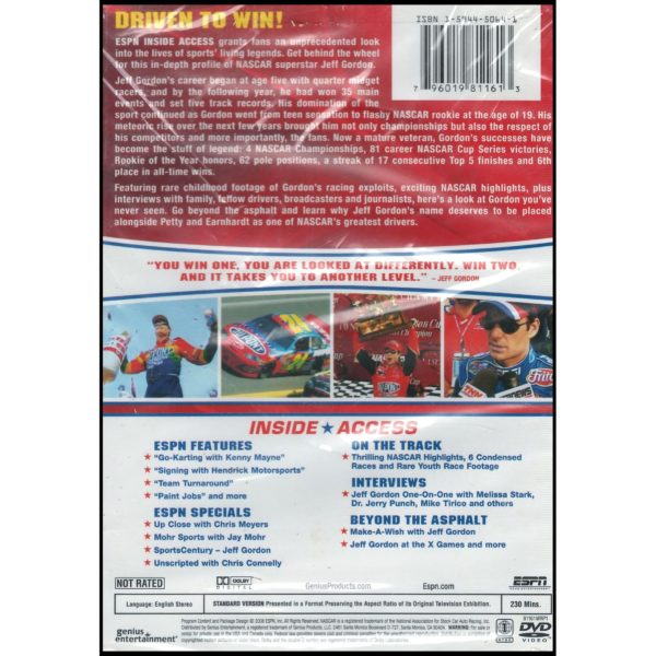 ESPN Inside Access Jeff Gordon (DVD)