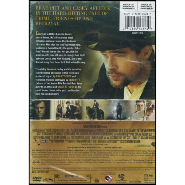 Assassination of Jessie James (DVD)