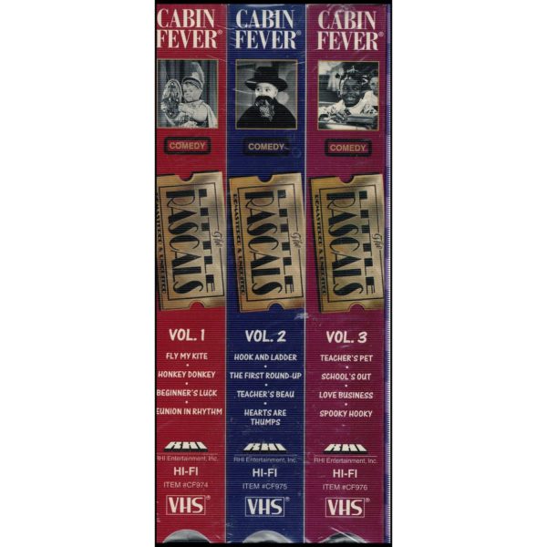 Little Rascals TV Show: 4 Boxed - 12 Tape Special Set (VHS Tape)
