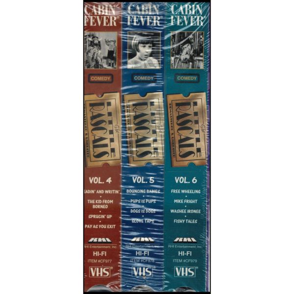 Little Rascals TV Show: 4 Boxed - 12 Tape Special Set (VHS Tape)