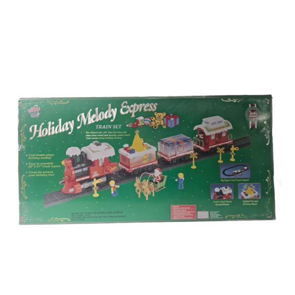 Vintage LGB Holiday Melody Express Train Set - Musical Christmas Train w/ Lights & Figures - Model 09220