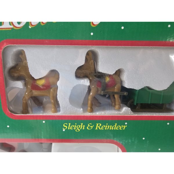 Vintage LGB Holiday Melody Express Train Set - Musical Christmas Train w/ Lights & Figures - Model 09220