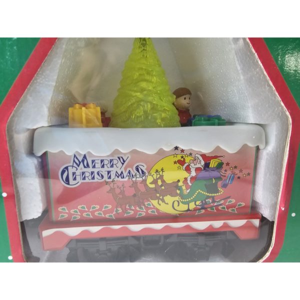 Vintage LGB Holiday Melody Express Train Set - Musical Christmas Train w/ Lights & Figures - Model 09220