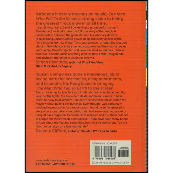 Earthbound: David Bowie and The Man Who Fell To Earth (Paperback)