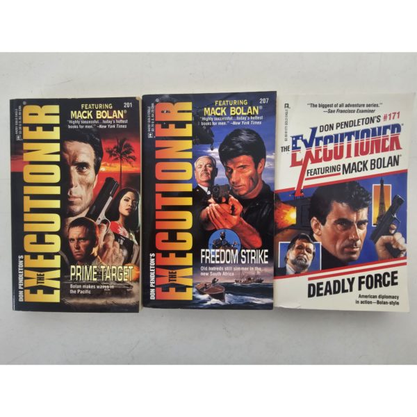 Mack Bolan: The Executioner 3-Book Bundle: Prime Target, Freedom Strike, Deadly Force