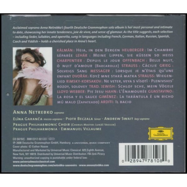 Souvenirs (Music CD)