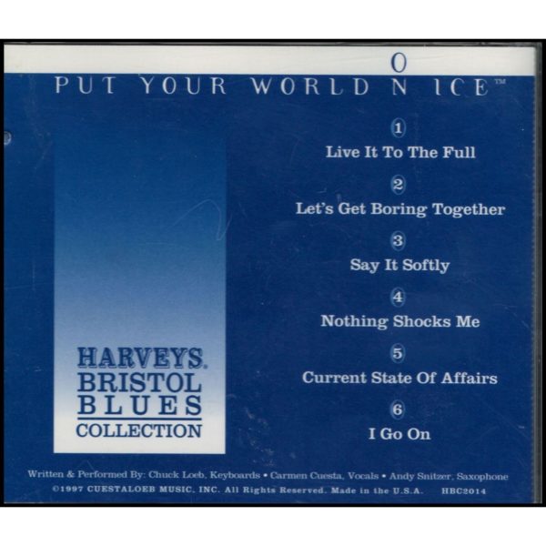 Harveys Bristol Blues Collection: Put Your World On Ice (Music CD)