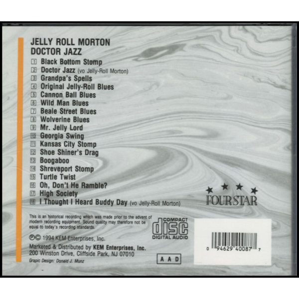 Doctor Jazz (Music CD)