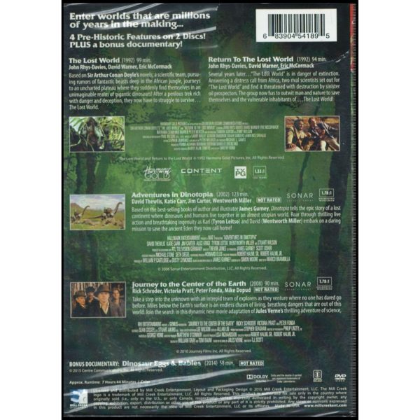 Jurassic Adventures: 4 Feature Collection (DVD)