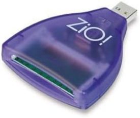 Microtech ZiO! - Card reader (CF I, CF II) - USB - with 32 MB CompactFlash Card