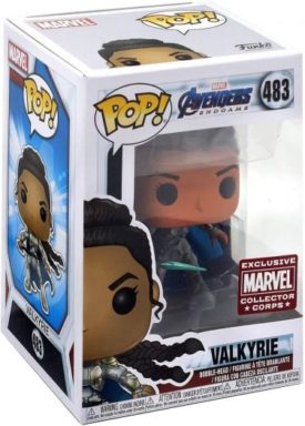 Funko Pop! Avengers Endgame Valkyrie #483 Collector Corps Marvel Exclusive