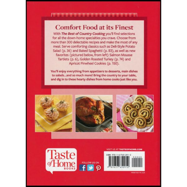 Taste of Home - The Best of Country Cooking 2014 (Hardcover)