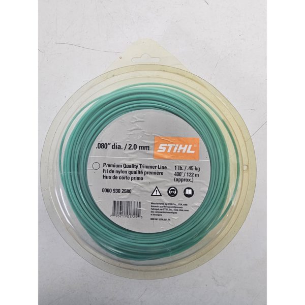 Stihl Nylon Trimmer Line 1 Lb, .080 Inch Diameter, 400 Feet Length