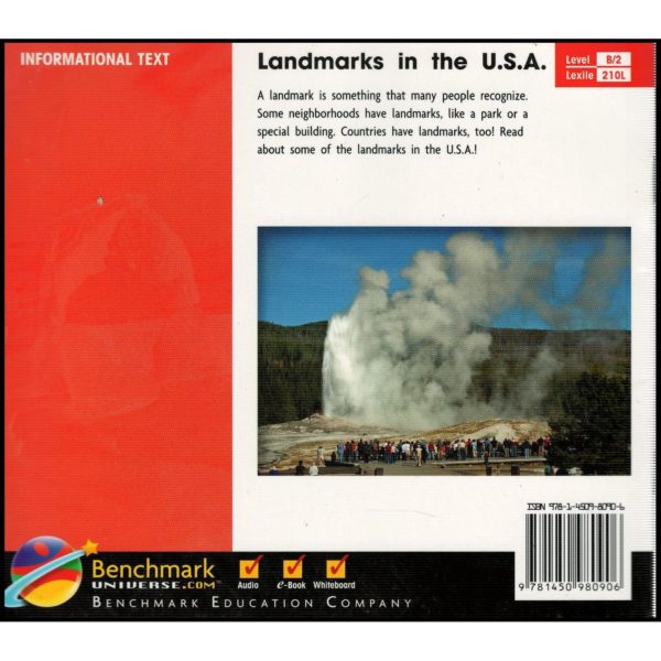 Landmarks in the U.S.A. [Text Connections Informational Text Level B/2 Lexile 210L] (Paperback)