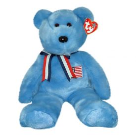 Ty Buddy: America the Blue Bear USA Patriotic (13 inch)