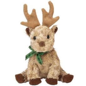 Ty Jingle Baby Beanie: RUDY the Reindeer Plush Ornament (4 inch)