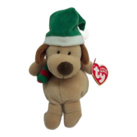 Ty Jingle Baby Beanie: SLUSHES the Dog Plush Ornament (4 inch)