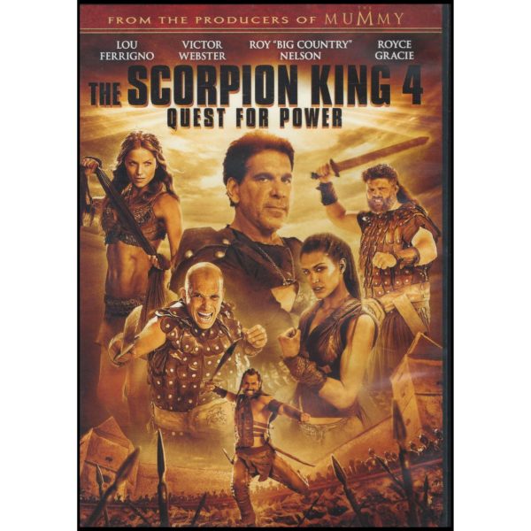DVD Assorted Movies 4 Pack Fun Gift Bundle: Red Sky  Ong-Bak - The Thai Warrior  The Scorpion King 4: Quest for Power  Crouching Tiger, Hidden Dragon