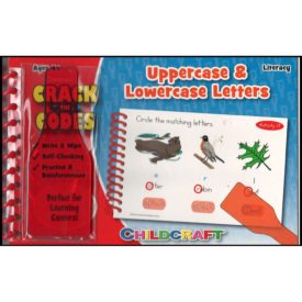 Childcraft Literacy: Uppercase & Lowercase Letters: Crack The Codes (Spiral Bound) (Hardcover)