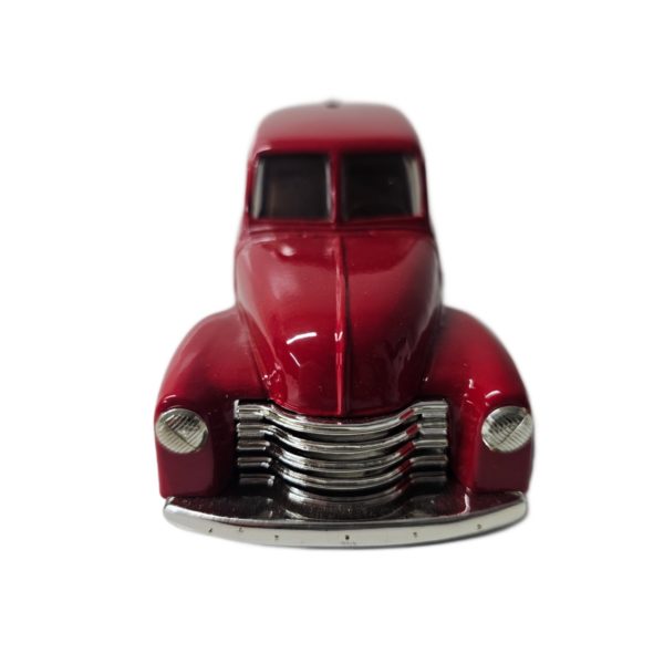 ERTL Vintage 1950's Red Panel Truck Chevy The Heartbeat of America Die-cast Bank 1:24 Scale