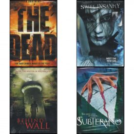 DVD Horror Movies 4 Pack Fun Gift Bundle: The Dead  Sweet Insanity  Behind the Wall  Subterano