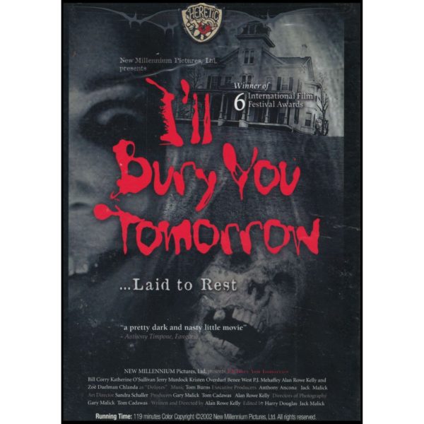 DVD Horror Movies 4 Pack Fun Gift Bundle: I'll Bury You Tomorrow  Behind the Wall  The Conjuring  Stoker Hills