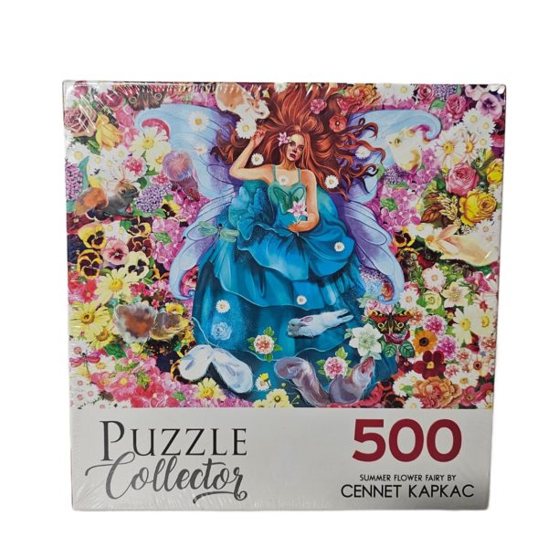 RoseArt Puzzle Collector "Summer Flower Fairy" by Cennet Kapkac 500 Piece Puzzle