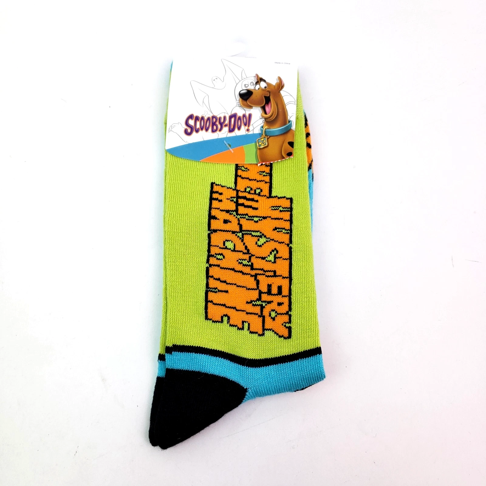 Scooby Doo The Mystery Machine Adult Mens Novelty Crew Socks Size 8-12