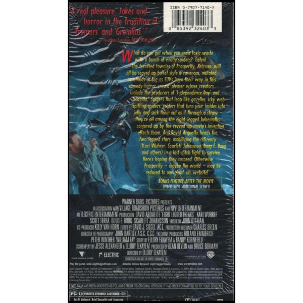Eight Legged Freaks (VHS Tape)