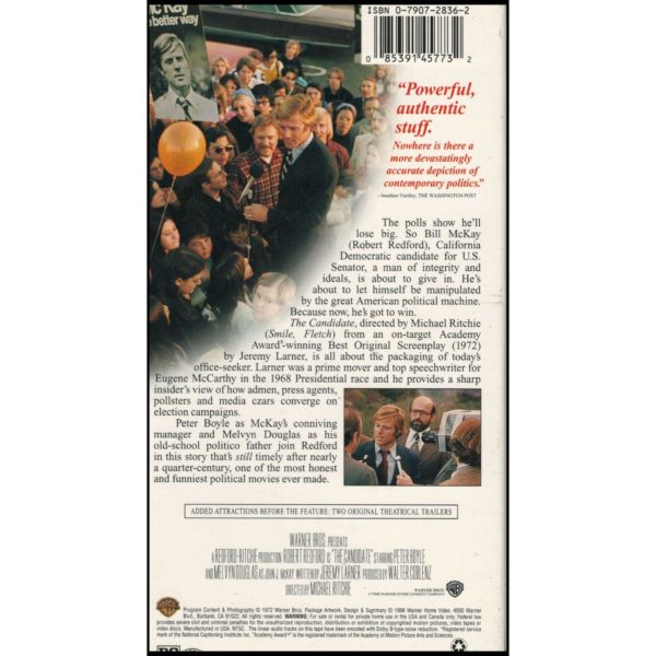 The Candidate (VHS Tape)