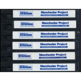 This Old House Season 23: Manchester House Project (6 Box Set) (VHS Tape)