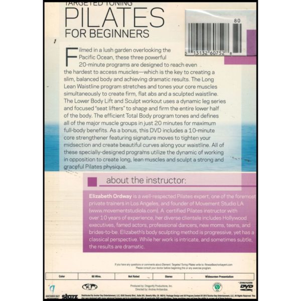 Element: Targeted Toning Pilates for Beginners (DVD)
