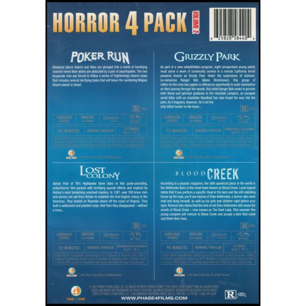 Horror 4 Pack Volume 2 (DVD)