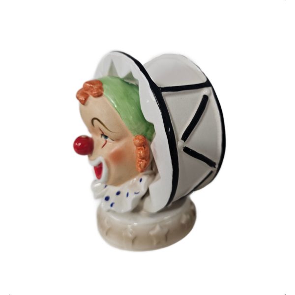 Vintage 1958 Napco Napcoware Ceramic Clown Head Planter/Vase Japan