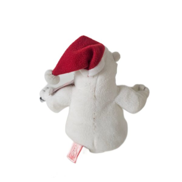 Collectible Coca-Cola Polar Bear Santa Bean Bag Plush by Beverly Hills Gift Co.