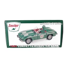 1963 Dino Sinclair Corvette Roadster Die-cast Bank 1:24
