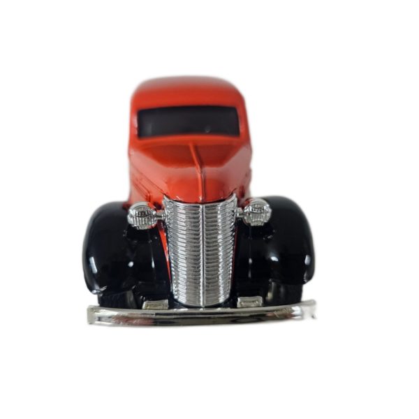 Vintage 1993 ERTL SuperTest Gas Oil 1938 Chevy Panel Truck Die-cast Bank 1:25 Scale (Orange/Black)