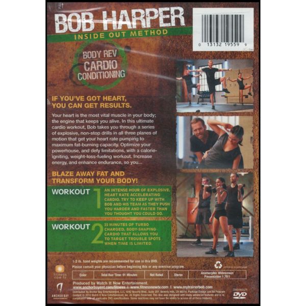 Bob Harper: Inside Out Method - Body Rev Cardio Conditioning (DVD)