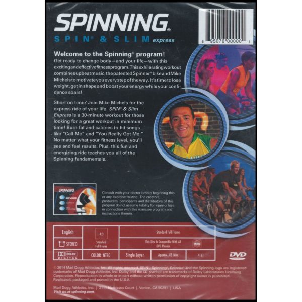 Spinning 7161 Spin and Slim DVD (DVD)