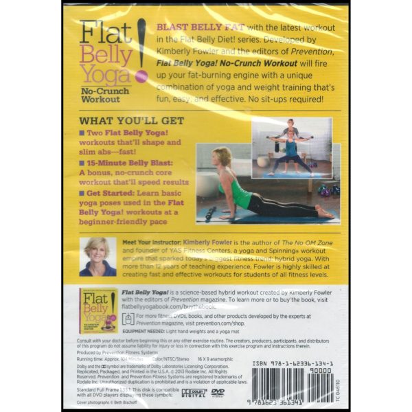 Flat Belly Yoga - No-crunch Workout (DVD)