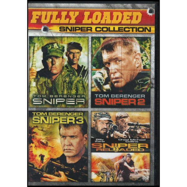 Multi-Feature Collection: Sniper (1993) / Sniper 2 / Sniper 3 / Sniper: Reloaded - Vol (DVD)