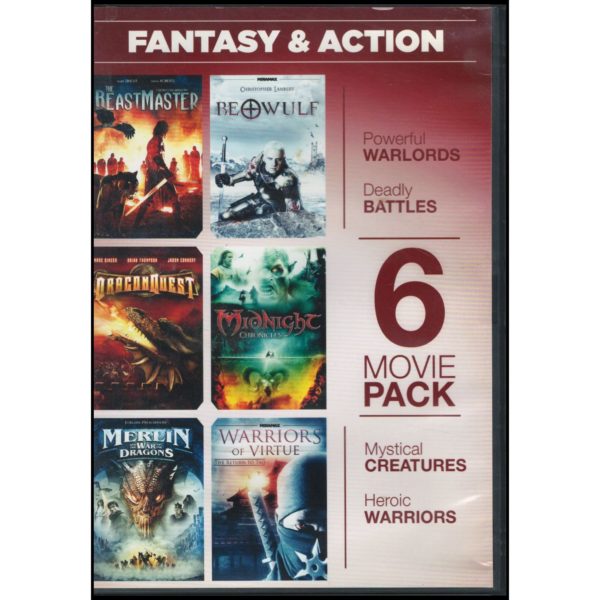 Multi-Feature Collection: 6-Movie Pack: Fantasy & Action (DVD)